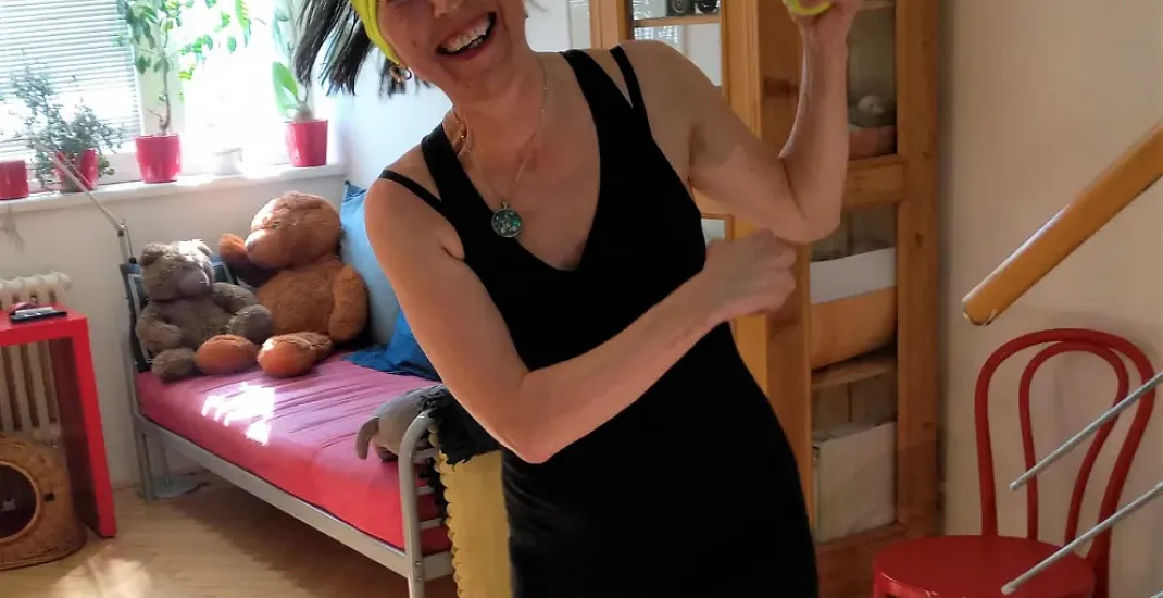 Obývákový Nordic Walking v časech Covid 19