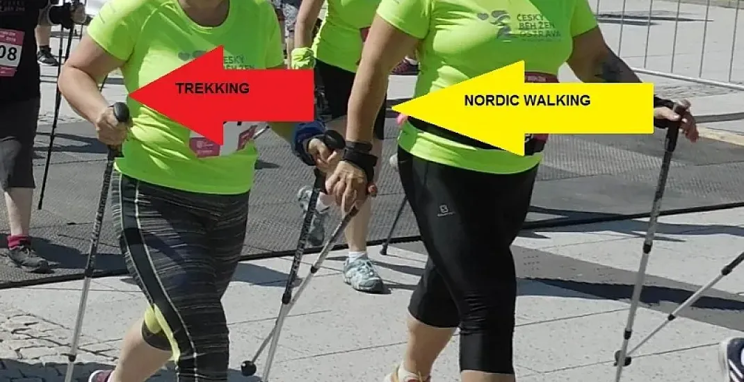 Chůze s holemi. Trekking nebo Nordic Walking?