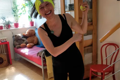 Obývákový Nordic Walking v časech Covid 19