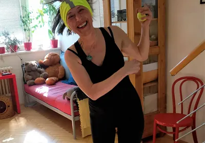 Obývákový Nordic Walking v časech Covid 19