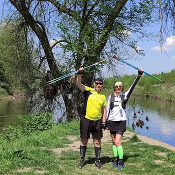 Starý Bohumín - Nordic walking výšlap hraniční meandry Odry