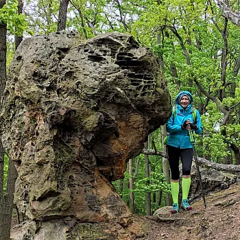 Střezivojice na Kokořínsku - Nordic Walking výšlap za kamennými růžemi