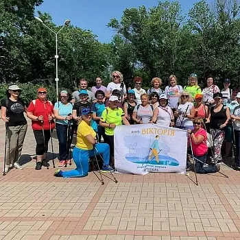 Finanční sbírka na Nordic Walking hole pro Taťánu z Mariupolu
