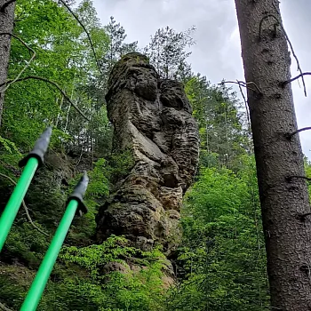 Kokořínsko - Nordic Walking výšlap skalním městem u Střezivojic