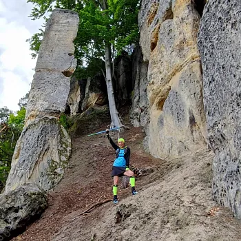 Kokořínsko - Nordic Walking výšlap skalním městem u Střezivojic