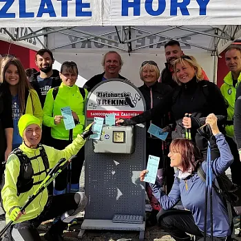 Zlaté Hory (v Jeseníkách) - Zlatohorský treking s Nordic walking Instruktorkou.