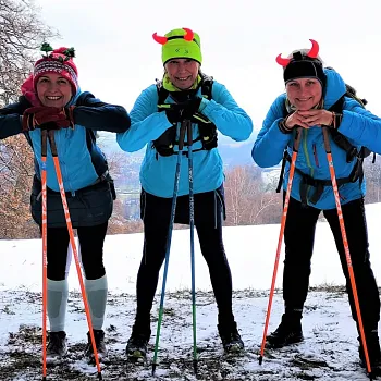 OSTRAVA!!! podivuhodná - předvánoční Nordic Walking setkání.