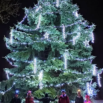 Mělník - vánoční Nordic Walking se světýlky