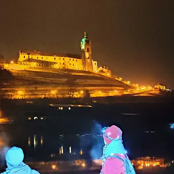 Mělník - vánoční Nordic Walking se světýlky