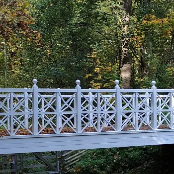 Veltrusy - Nordic walking přes všechny mosty zámeckého parku