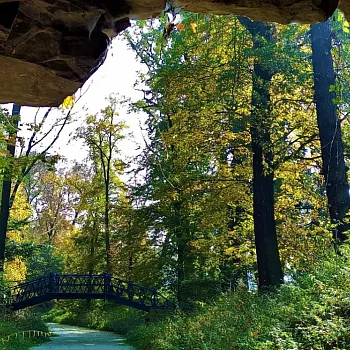 Veltrusy - Nordic walking přes všechny mosty zámeckého parku
