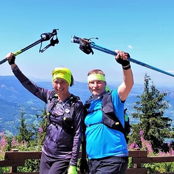 Expedice Beskydy - Nordic Walking přechod z Mostů u Jablunkova do Malenovic