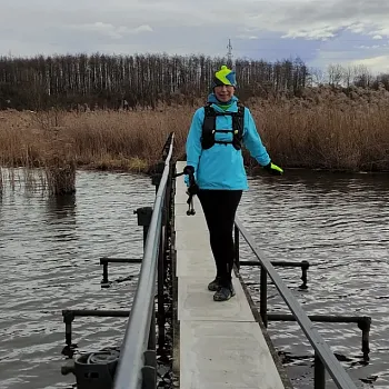Ostrava!!! - Nordic Walking výšlap kolem Heřmanického rybníka.