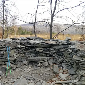 Zlaté Hory - výšlap z Polska na Velkou Stříbrnou, buřtíky na konec