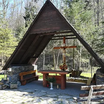 Zlaté Hory - výšlap z Polska na Velkou Stříbrnou, buřtíky na konec