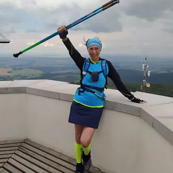 Zlaté Hory - výšlap z Polska na Velkou Stříbrnou, buřtíky na konec