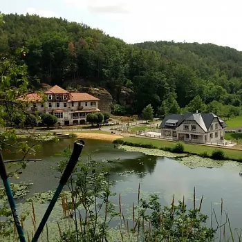 Kokořínsko - Nordic Walking krajem mého táty. Nedamy, Šemánovický důl, Bosyně, Harasov.