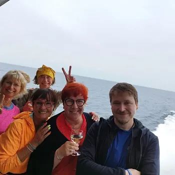 Dánsko - ostrov Bornholm 2024. Nordic Walking a cyklo zájezd.