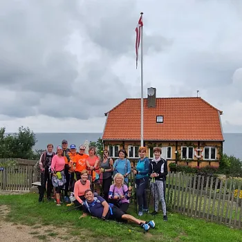 Dánsko - ostrov Bornholm 2024. Nordic Walking a cyklo zájezd.