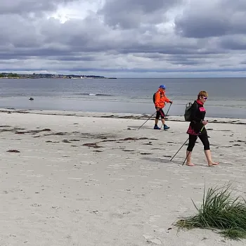 Dánsko - ostrov Bornholm 2024. Nordic Walking a cyklo zájezd.