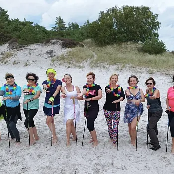 Dánsko - ostrov Bornholm 2024. Nordic Walking a cyklo zájezd.