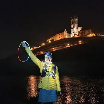 Mělník - vánoční Nordic Walking výšlap do tmy