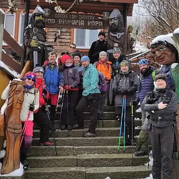 Zlaté Hory - na Bílou sobotu pěšky z Forvízu, přes Větrnou a Biskupskou kupu
