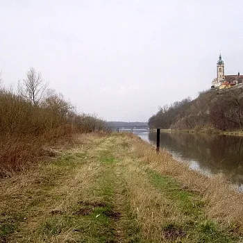 Mělnicko, Obříství - Nordic Walking výšlap na soutok Labe a Vltavy