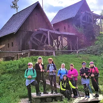 Zlaté Hory (v Jeseníkách) - Nordic Walking setkávání v Bílé vile