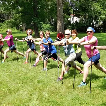 Praha - Hostivařský lesopark - Nordic Walking není jen chůze