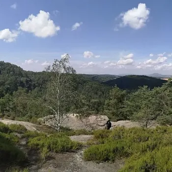 Kokořínsko - NW výšlap na výhledy z Nedvězí a Osinalické skály.
