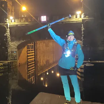 Mělník -  vánoční Nordic Walking výšlap do tmy, už počtvrté