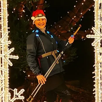 Mělník -  vánoční Nordic Walking výšlap do tmy, už počtvrté