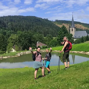 Zlaté Hory (v Jeseníkách) – Nordic Walking setkávání v červenci 2025
