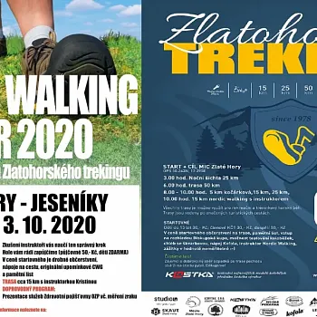 Nordic Walking na Zlatohorském trekingu