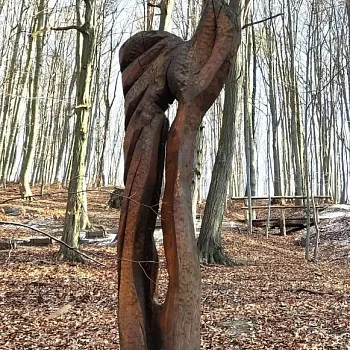 Ostrava!!! podivuhodná - předjarní Nordic Walking kolem Zbyslavických rybníků a údolím Setiny