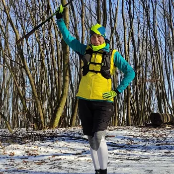Ostrava!!! podivuhodná - předjarní Nordic Walking kolem Zbyslavických rybníků a údolím Setiny