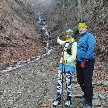 Beskydy. Ostravice - horský NW výšlap k vodopádům Bučacího potoka