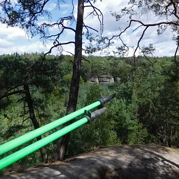 Kokořínsko - Nordic Walking Dobřeň, Vidim, skalní stůl na konec