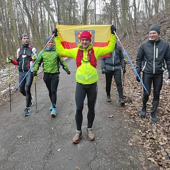 Ostrava, Bělský les - Nordic Walking trénink s Jankem Vajčnerem
