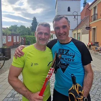 Ostrava, Bělský les - Nordic Walking trénink s Jankem Vajčnerem