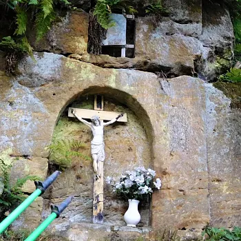 Kokořínsko - Nordic Walking Dobřeň, Vidim, skalní stůl na konec