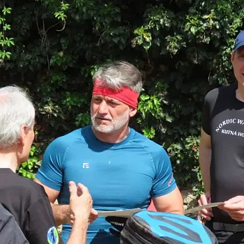 Ostrava, Bělský les - Nordic Walking trénink s Jankem Vajčnerem