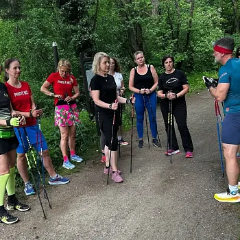 Ostrava, Bělský les - Nordic Walking trénink s Jankem Vajčnerem