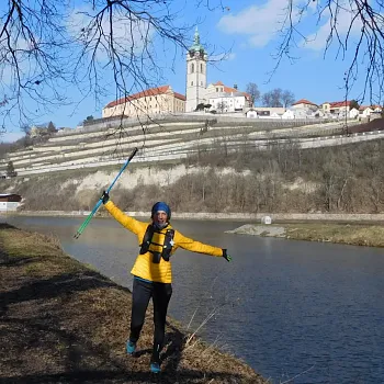 Mělník - Nordic Walking výšlap podél Vraňansko - hořínského kanálu