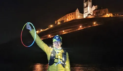 Mělník - vánoční Nordic Walking výšlap do tmy