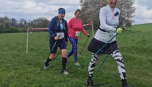 Mělník, Chloumek – trénink techniky Nordic Walking