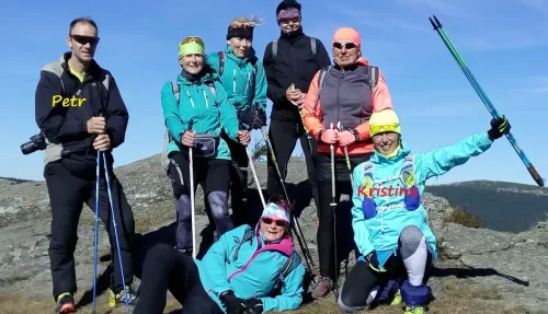 Jeseník - jeden den s Nordic Walking