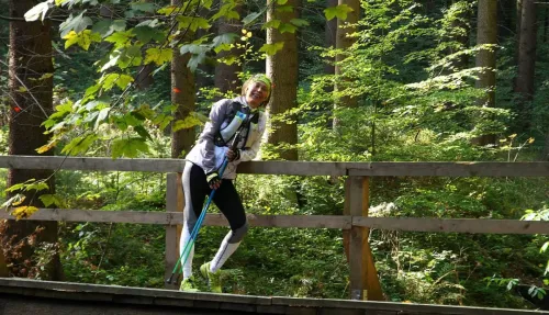 Nordic walking setkání na Zlatohorském trekkingu