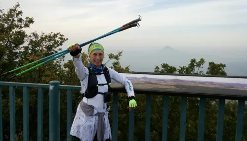 České středohoří - zimní Nordic Walking výšlap na Lovoš